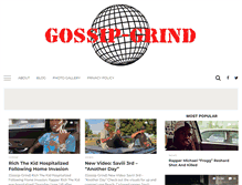 Tablet Screenshot of gossip-grind.com